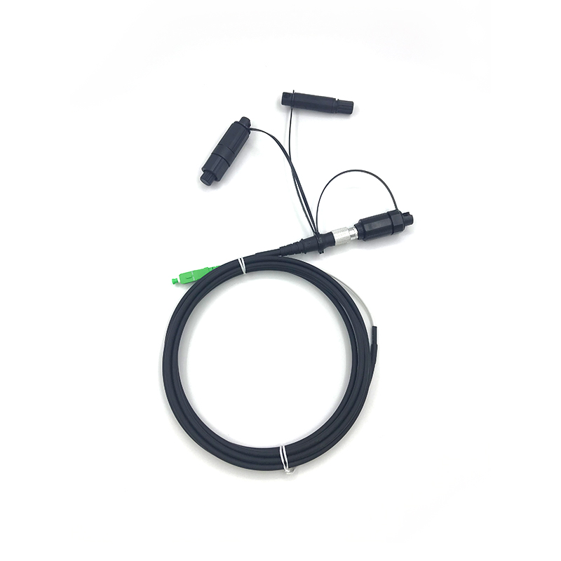 Mini SC/OptiTap용 사전 연결된 케이블